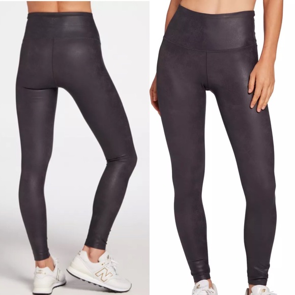 CALIA by Carrie Underwood | Pants u0026 Jumpsuits | Calia Power Sculpt Faux Leather  Leggings Black Medium High Rise Carrie Underwood | Poshmark